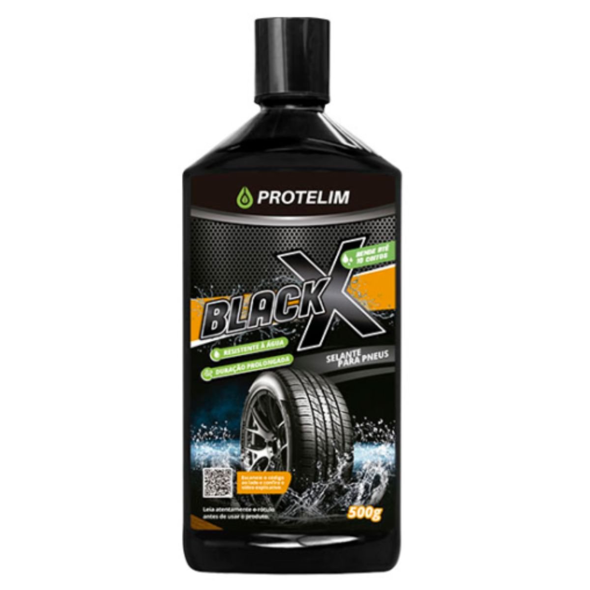 BLACK X SELANTE DE PNEU BRILHO ORIGINAL 500G PROTELIM