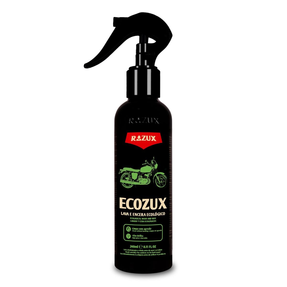 ECOZUX LAVA E ENCERA ECOLÓGICO 240ML RAZUX