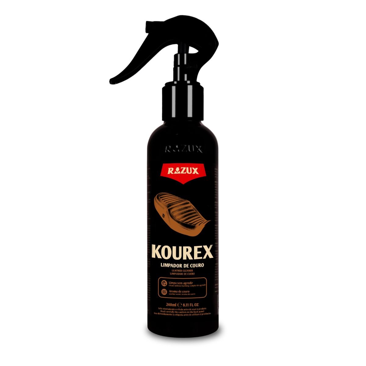 KOUREX LIMPADOR DE COURO 240ML RAZUX