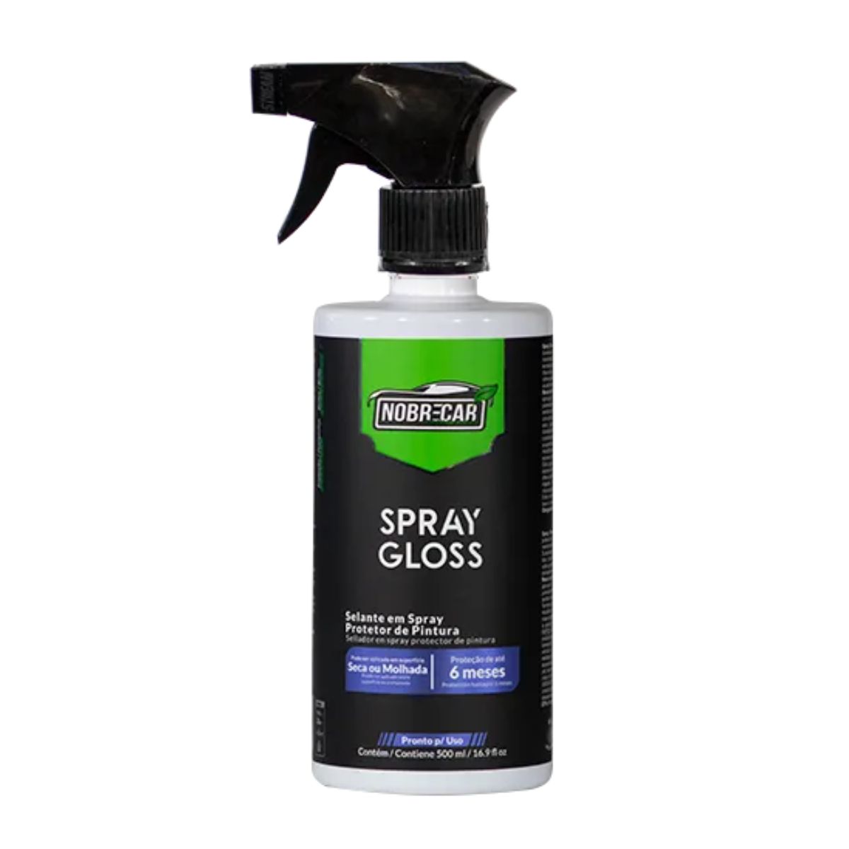 NC SPRAY GLOSS SELANTE 6 MESES DE DURABILIDADE 500ML NOBRECAR