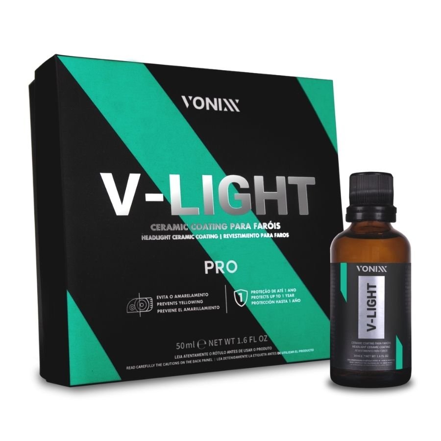 V-LIGHT PRO VITRIFICADOR COATING PARA FAROL 50ML VONIXX