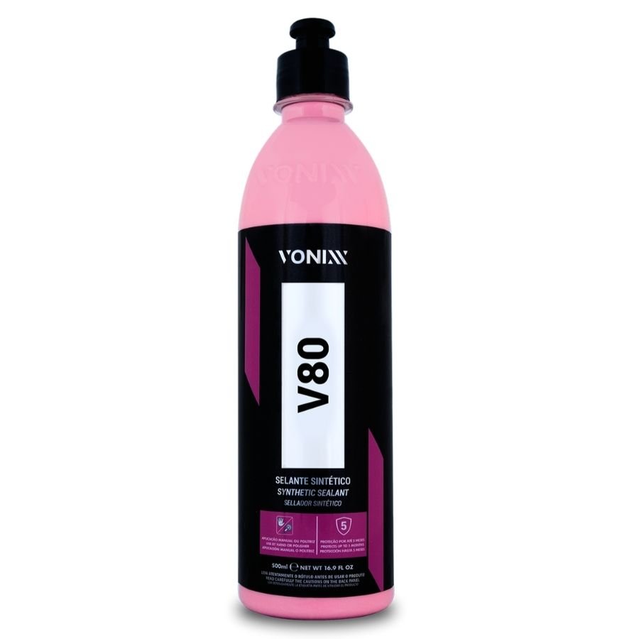 V80 SELANTE SINTÉTICO 5 MESES DE PROTEÇÃO 500ML VONIXX