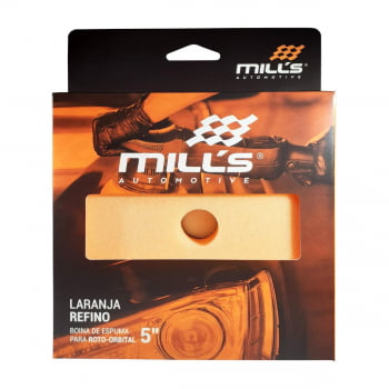 BOINA DE ESPUMA LARANJA REFINO ROTO ORBITAL 5 POL MILLS