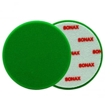 BOINA DE ESPUMA VERDE LISA REFINO SEMIDURA 6 POL 160MM SONAX