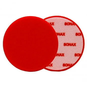 BOINA DE ESPUMA VERMELHA CORTE DURA 6 POL 160MM SONAX