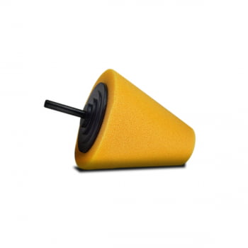 CONE DE ESPUMA DRILL SUAVE PARA POLIMENTO AMARELO KERS