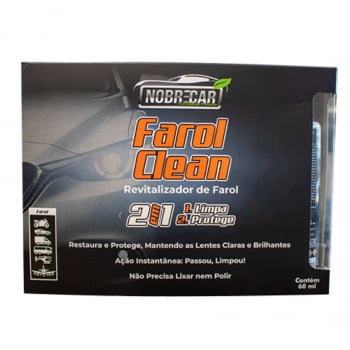 FAROL CLEAN 2 EM 1 REVITALIZADOR DE FAROL 60ML NOBRECAR