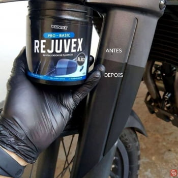 REJUVEX BLACK REVITALIZADOR DE PLÁSTICO EXTERNO 400G VINTEX