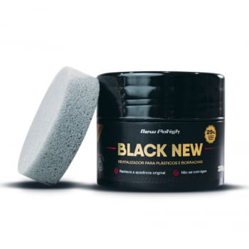 BLACK NEW REVITALIZADOR DE PLÁSTICOS EXTERNO 200G NEW POLISH