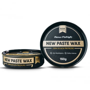 CERA NEW PASTE WAX CRISTALIZADORA CARNAÚBA 150G NEW POLISH