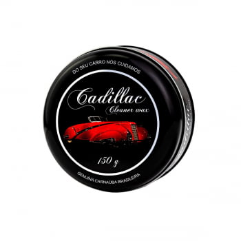 CLEANER WAX CERA DE CARNAÚBA PASTA 150G CADILLAC