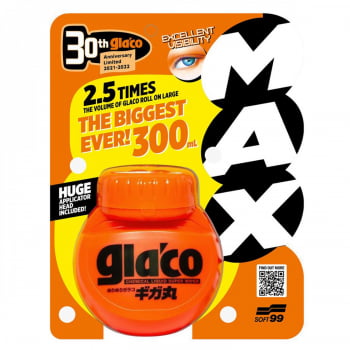 GLACO MAX REPELENTE DE ÁGUA DE CHUVA PARA-BRISAS 300ML SOFT99