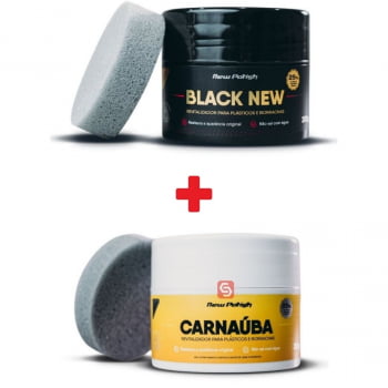 KIT BLACK NEW 200G + CARNAÚBA 200G NEW POLISH