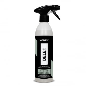 KIT DELET LIMPADOR PARA PNEUS E BORRACHAS 500ML + V-MOL LAVA AUTOS DESINCRUSTANTE 1,5L VONIXX