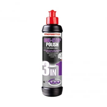 ONE STEP POLISH 3 EM 1 REFINO LUSTRO E PROTEÇÃO 250ML MENZERNA