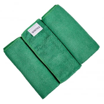 PANO DE MICROFIBRA MULTIUSO 40X35CM 220GSM VERDE 1 UNIDADE VINTEX