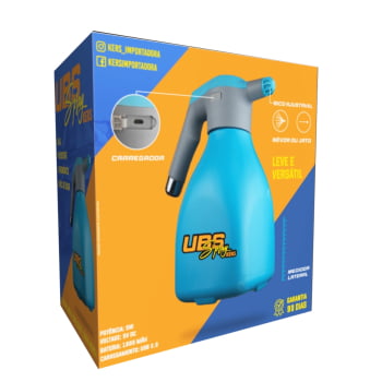 PULVERIZADOR ELÉTRICO RECARREGÁVEL SPRAY UBS 5W 2L KERS