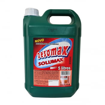 SOLOPAN ALCALINO DESENGRAXANTE SOLUMAX EMB VERDE 5L DESOMAX