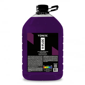 V-FLOC LAVA AUTOS SHAMPOO AUTOMOTIVO CONCENTRADO 5L VONIXX