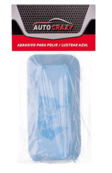 ABRASIVO PARA POLIR LUSTRAR AZUL AUTO CRAZY