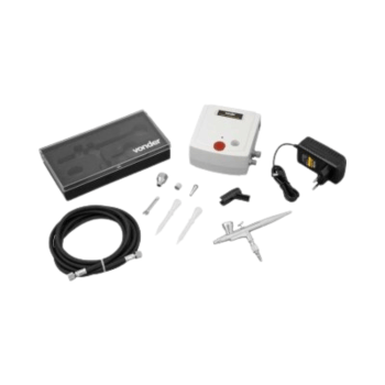 AERÓGRAFO COM MINI COMPRESSOR 10 PEÇAS VONDER
