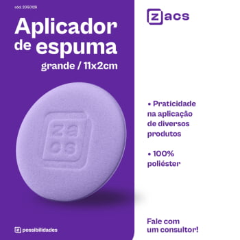 APLICADOR DE ESPUMA ROXO CLARO 11 x 2CM GR110 20MM ZACS