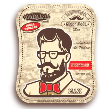 AROMATIZANTE MINIATURA NATUAR MEN VINTAGE CENTRALSUL