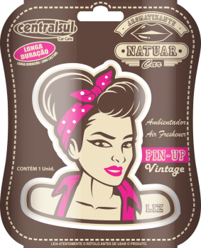 AROMATIZANTE MINIATURA NATUAR WOMAN LIZ VINTAGE CENTRALSUL