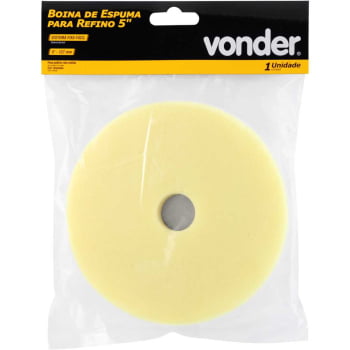 BOINA DE ESPUMA DE REFINO 5" P/ROTO ORB. VONDER