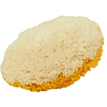 BOINA DE LÃ DUPLA FACE MISTA BRANCA / AMARELA 8 POL DIAMOND BOINA DE LÃ DUPLA FACE MISTA BRANCA / AMARELA 8 POL DIAMOND