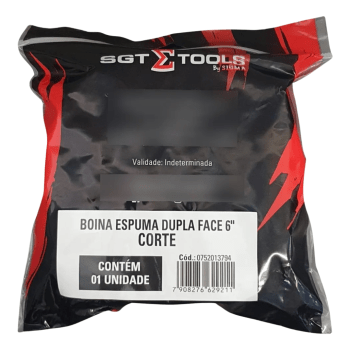 BOINA ESPUMA DUPLA FACE CORTE 6 POL SGT TOOLS