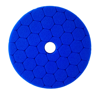 BOINA HEXAGONAL ESPUMA  AZUL CORTE LEVE 5 POL ROTO ORBITAL SGT TOOLS