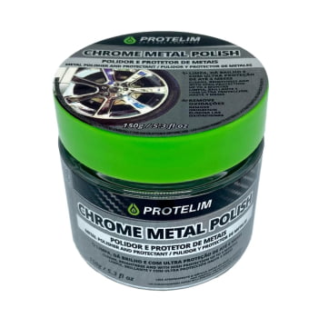 CHROME METAL POLISH POLIDOR DE METAIS 150G PROTELIM