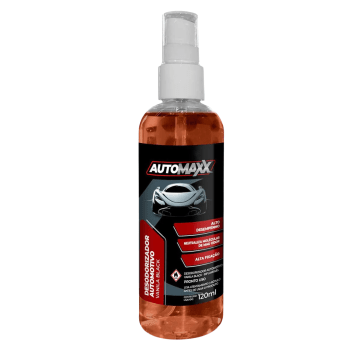 DESODORIZADOR AUTOMOTIVO VANILLA BLACK 120ML AUTOMAXX