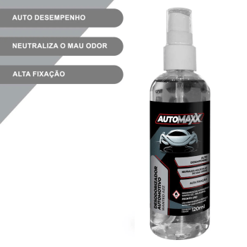 DESODORIZADOR AUTOMOTIVO WANTED AZZ 120ML AUTOMAXX