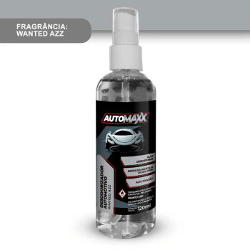 DESODORIZADOR AUTOMOTIVO WANTED AZZ 120ML AUTOMAXX