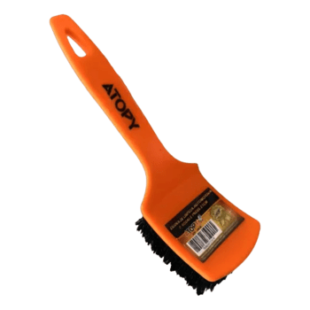 ESCOVA PARA LIMPEZA DE RODAS E PNEUS 21CM ATOPY