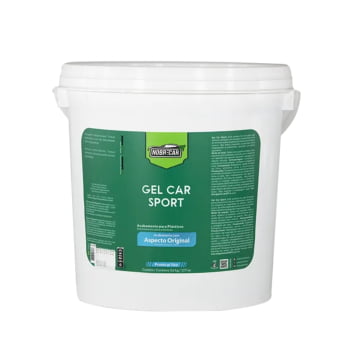 GEL CAR SPORT SILICONE PARA PLÁSTICOS BORRACHAS 3,6KG NOBRECAR