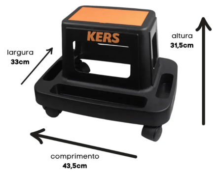 KERS GARAGE PRO BANQUETA PLASTICA MULTIUSO MAX 135KG