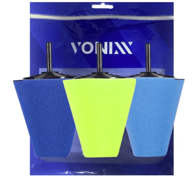 KIT BOINA POLIMENTO EM CONE 3 PCS VONIXX