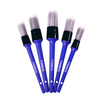 KIT DE PINCÉIS PARA DETALHAMENTO AUTOMOTIVO INTERNO 5 PEÇAS VONIXX