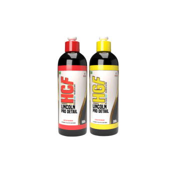 KIT HCF HI CUT FAST + HGF HI GLOSS FAST COMPOSTO POLIDOR CORTE REFINO LUSTRO LPD LINCOLN