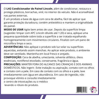 LH2 CONDICIONADOR DE PAINEL 200ML LINCOLN