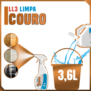 LL3 LIMPA COURO 3,6L LINCOLN