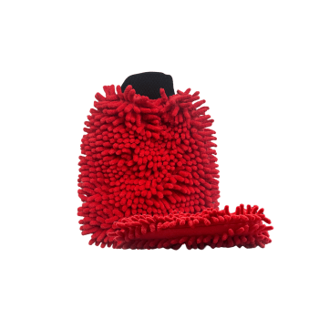 LUVA DE LAVAGEM COM TENTACULOS VERMELHO LINCOLN