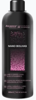 NANO BOLHA DE OXIGENIO 500ml Limpador e hidratante de couro Alcance