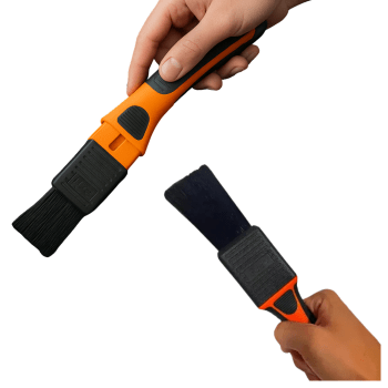 PINCEL RETRATIL SUAVE ADJUSTABLE CERDAS ESCURAS KERS