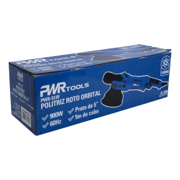POLITRIZ ROTO ORBITAL 5  15MM  900W PWR5120  127V SGT TOOLS