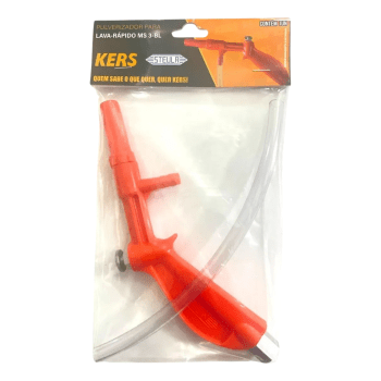 PULVERIZADOR PLÁSTICO STEULA COM BICO LONGO LARANJA MS3-BL KERS