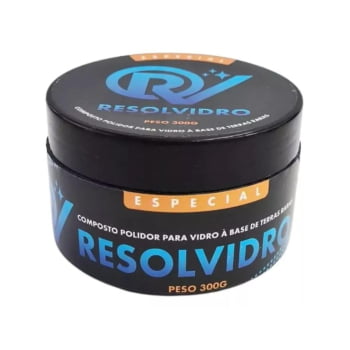 RESOLVIDRO COMPOSTO PARA POLIMENTO DE VIDRO 300G